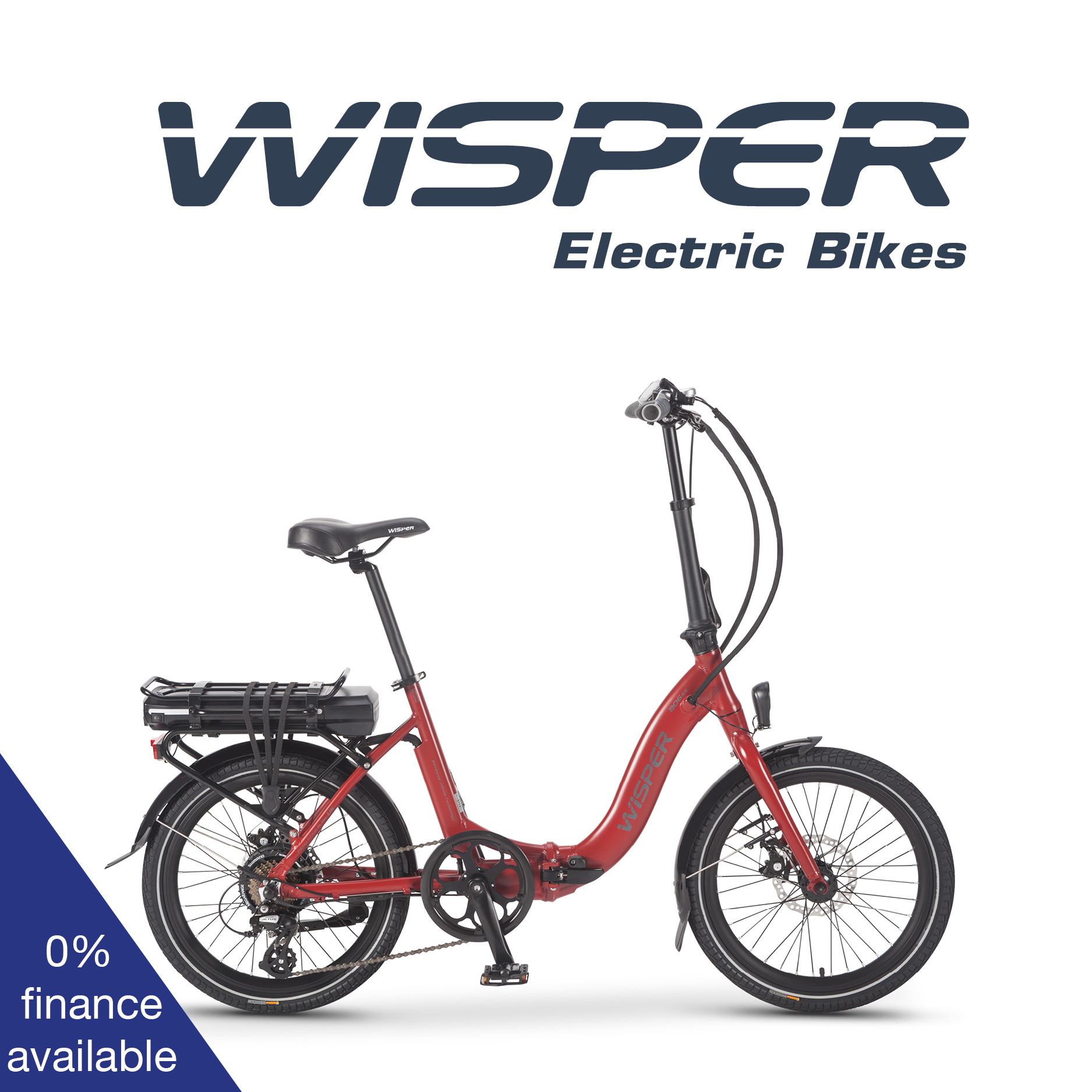 Wisper 806 folding bike Fusion
